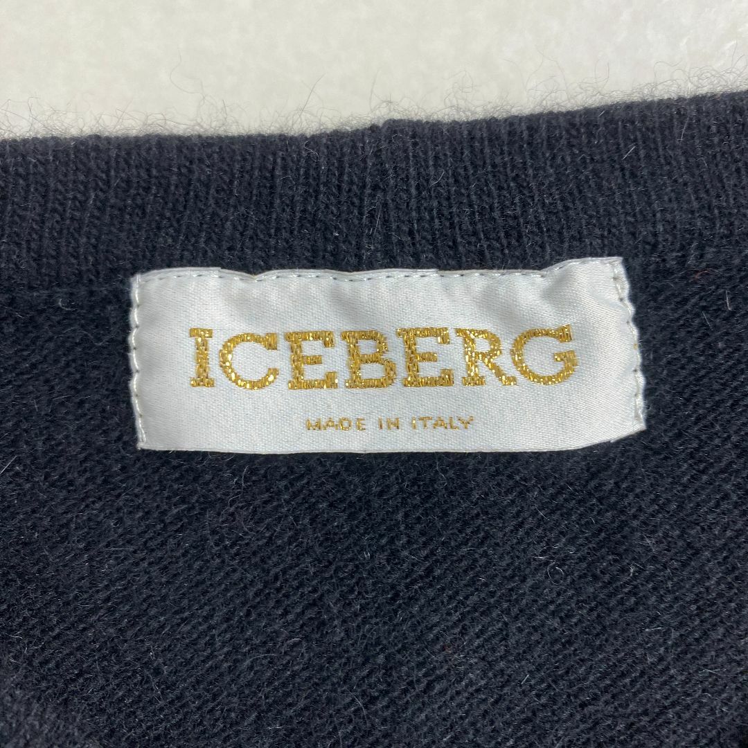ICEBERG - 美品 アイスバーグ ニット 希少 刺しゅう ラメ