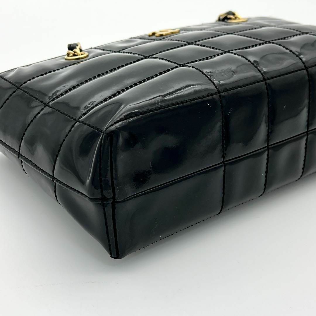 CHANEL - CHANEL チョコバー ココマーク チェーンショルダー CHANEL - CHANEL チョコバー ココマーク チェーンショルダー