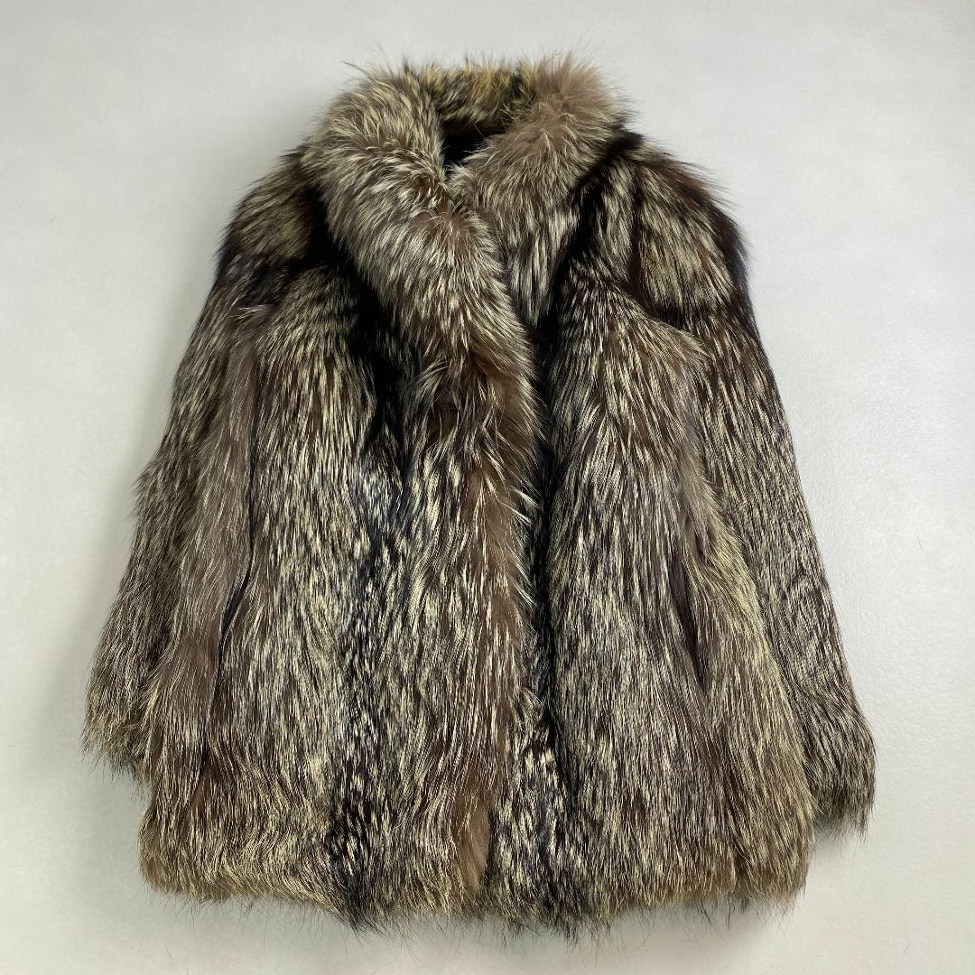 毛皮コート　サガフォックス SAGA FOX fur coat real 派手