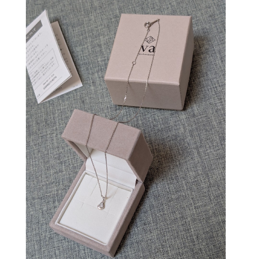 Vendome Aoyama(ヴァンドームアオヤマ)のヴイエー ヴァンドーム青山 ホワイトトパーズネックレス レディースのアクセサリー(ネックレス)の商品写真