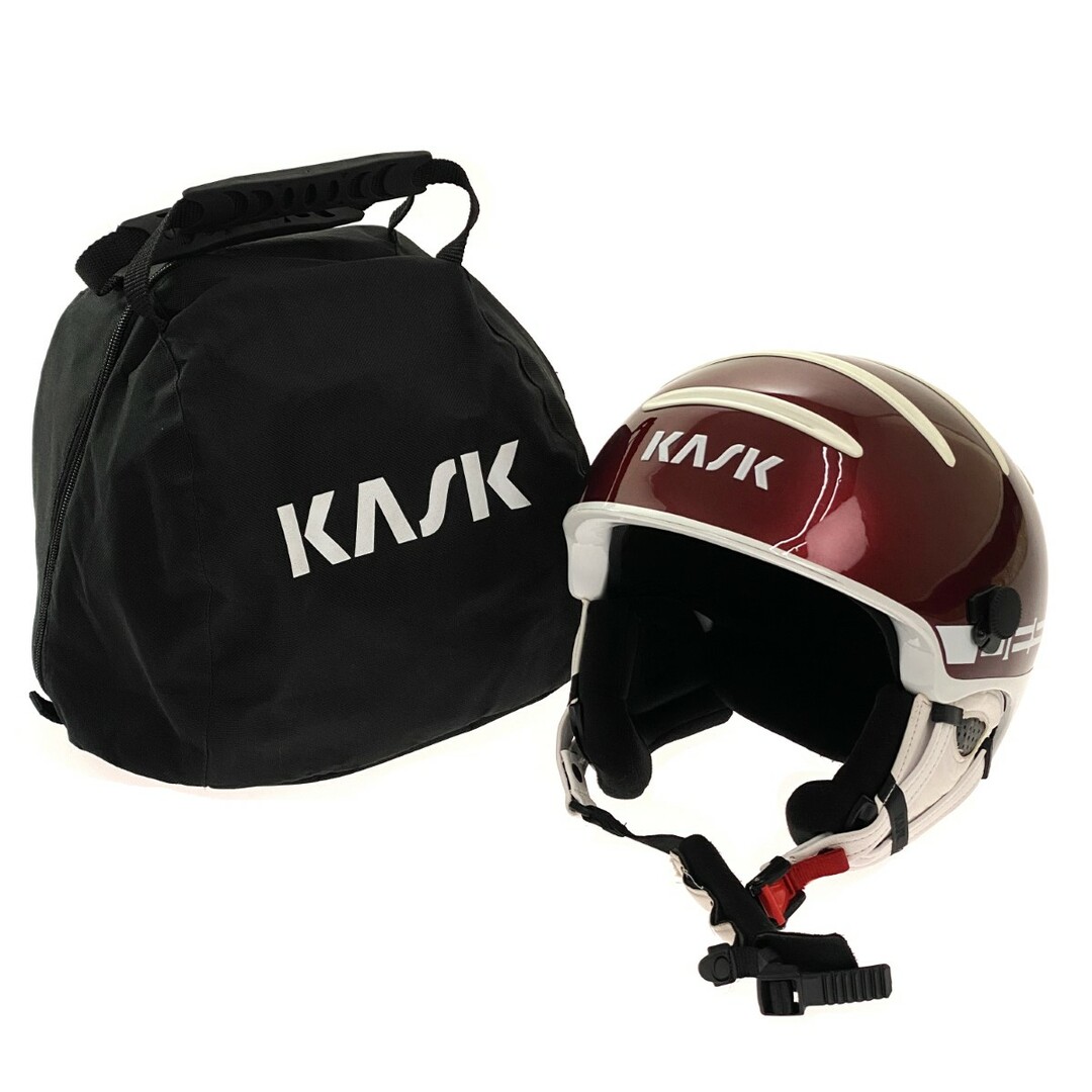KASK カスク ヘルメット スキー スノーボード サイズ58 バッグ付 KASK カスク ヘルメット スキー スノーボード サイズ58 バッグ付