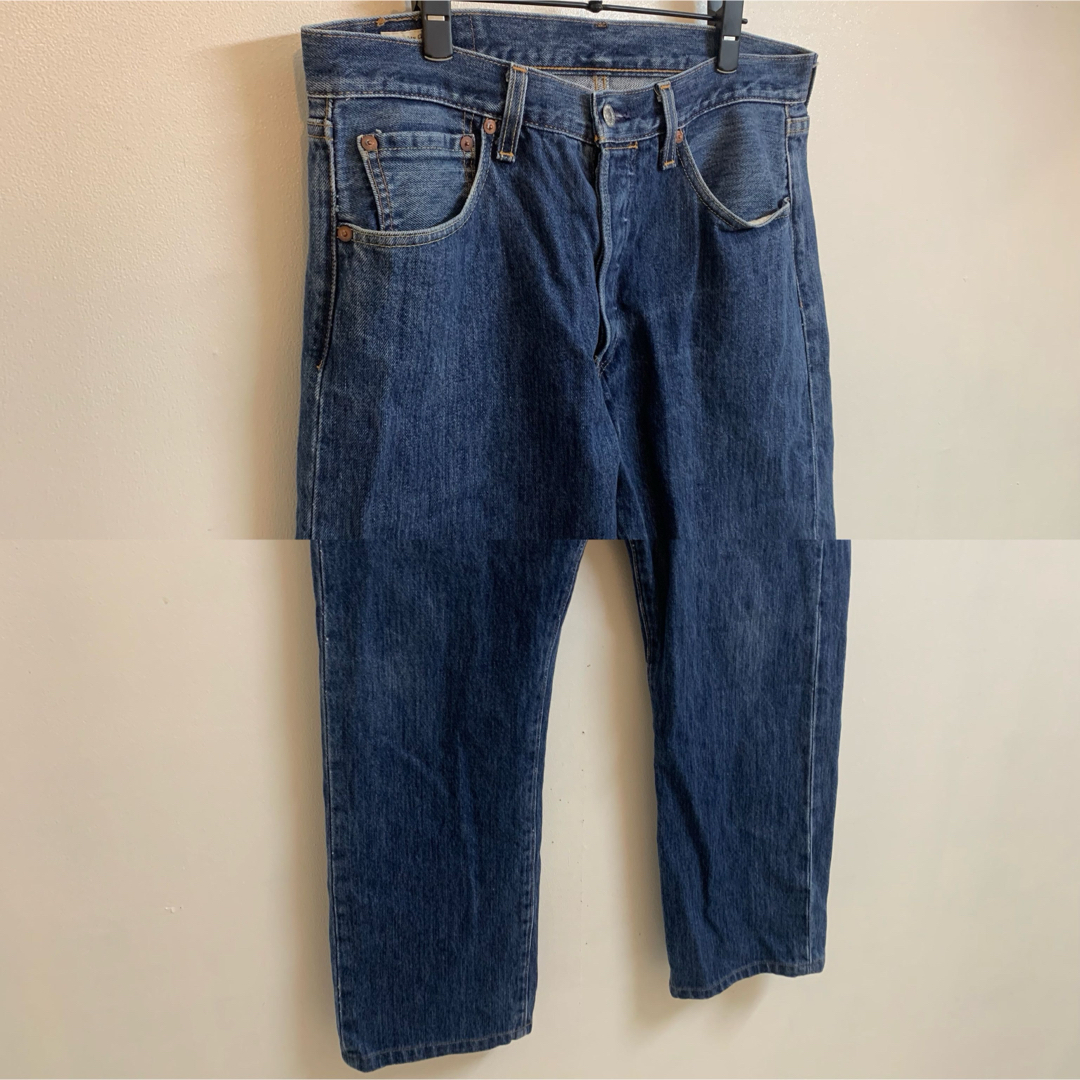 Levi's - LEVI'S PREMIUM USA製 501 ビッグE 革パッチ デニム Levi's - LEVI'S PREMIUM USA製 501 ビッグE 革パッチ デニム