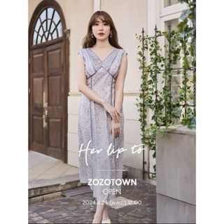 Her lip to - herlipto Annecy Belted Dressの通販 by Her lip to - herlipto Annecy Belted Dressの通販 by