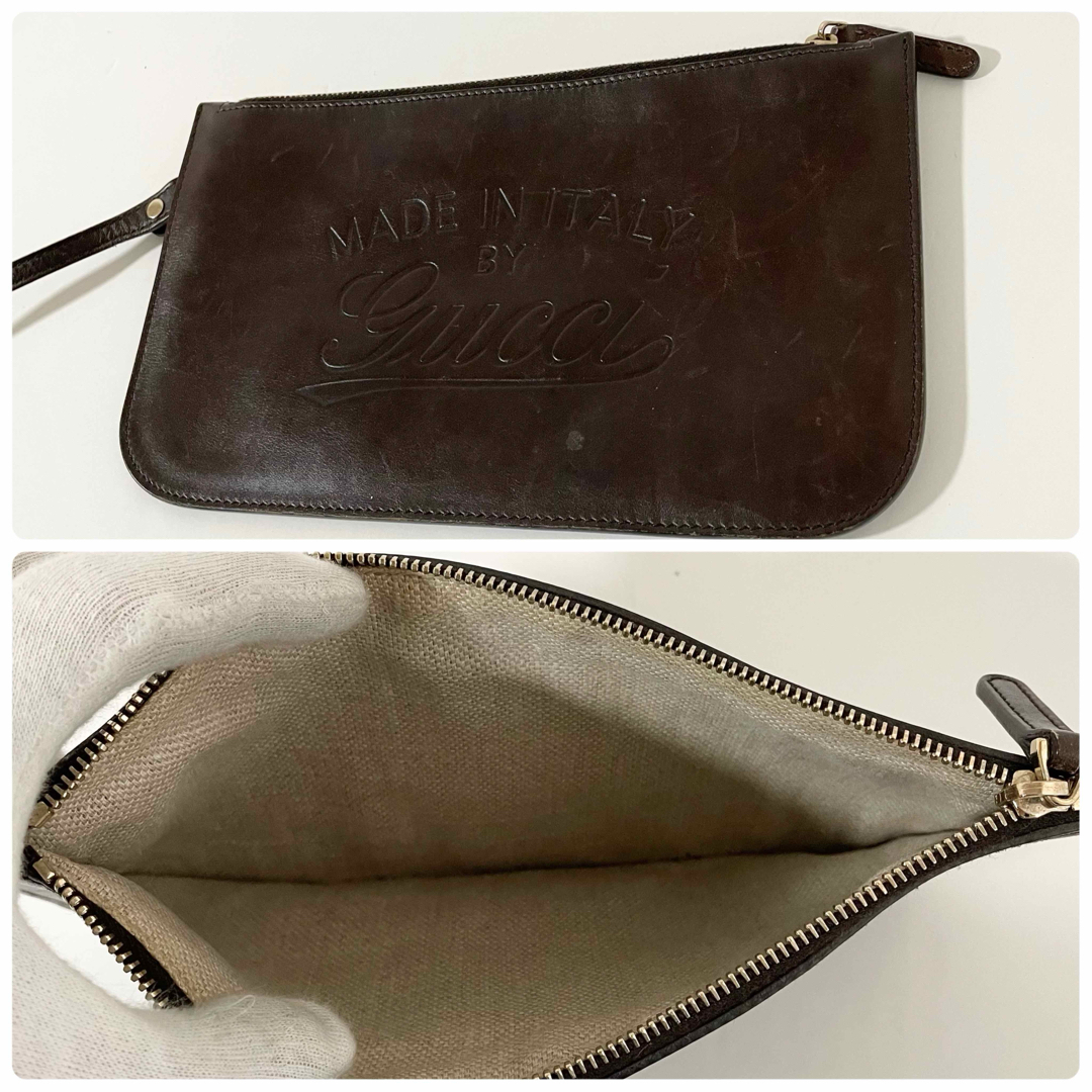 GUCCI - 【良品】GUCCI グッチ トートバッグ キャンバス×レザー GUCCI - 【良品】GUCCI グッチ トートバッグ キャンバス×レザー