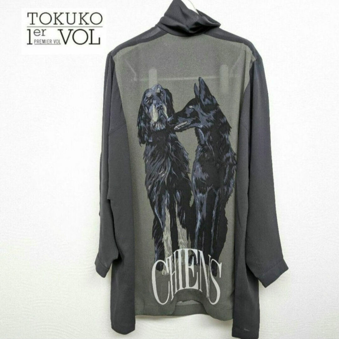 再入荷】 トクコプルミエヴォル 総柄 チュニック9号|Yahoo 再入荷】 トクコプルミエヴォル 総柄 チュニック9号|Yahoo