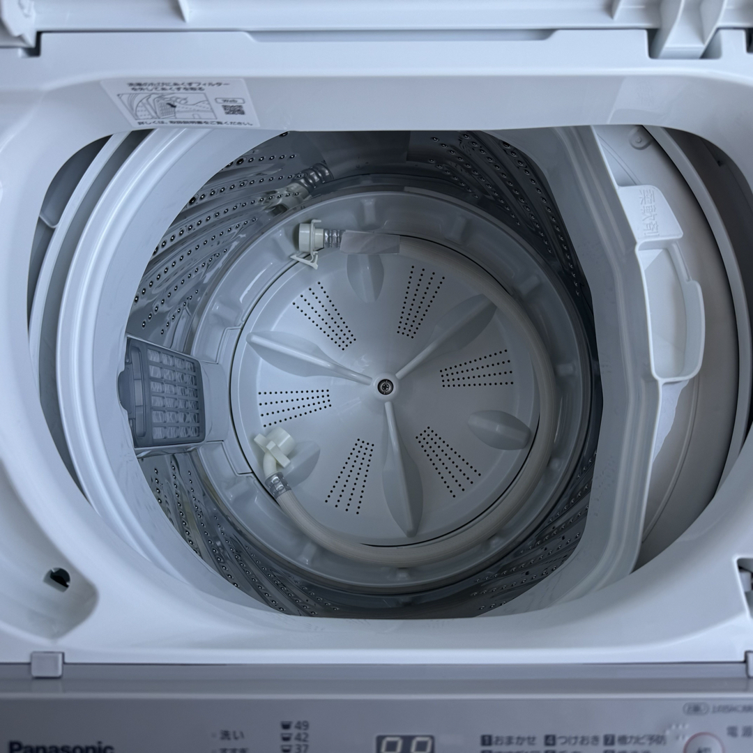 Panasonic - C7405☆2023年製美品☆パナソニック 洗濯機 6KG Panasonic - C7405☆2023年製美品☆パナソニック 洗濯機 6KG