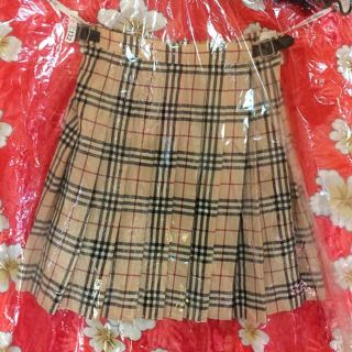 バーバリー(BURBERRY)のBURBERRY/プリーツスカート&ネクタイ(スカート)