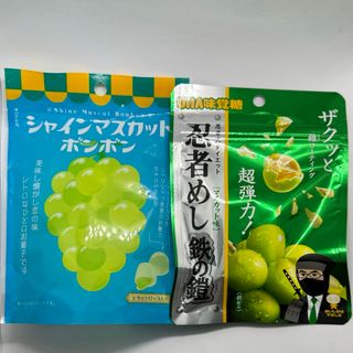 シャインマスカットボンボン 忍者めし鉄の鎧マスカット味 セット シャインマスカットボンボン 忍者めし鉄の鎧マスカット味 セット