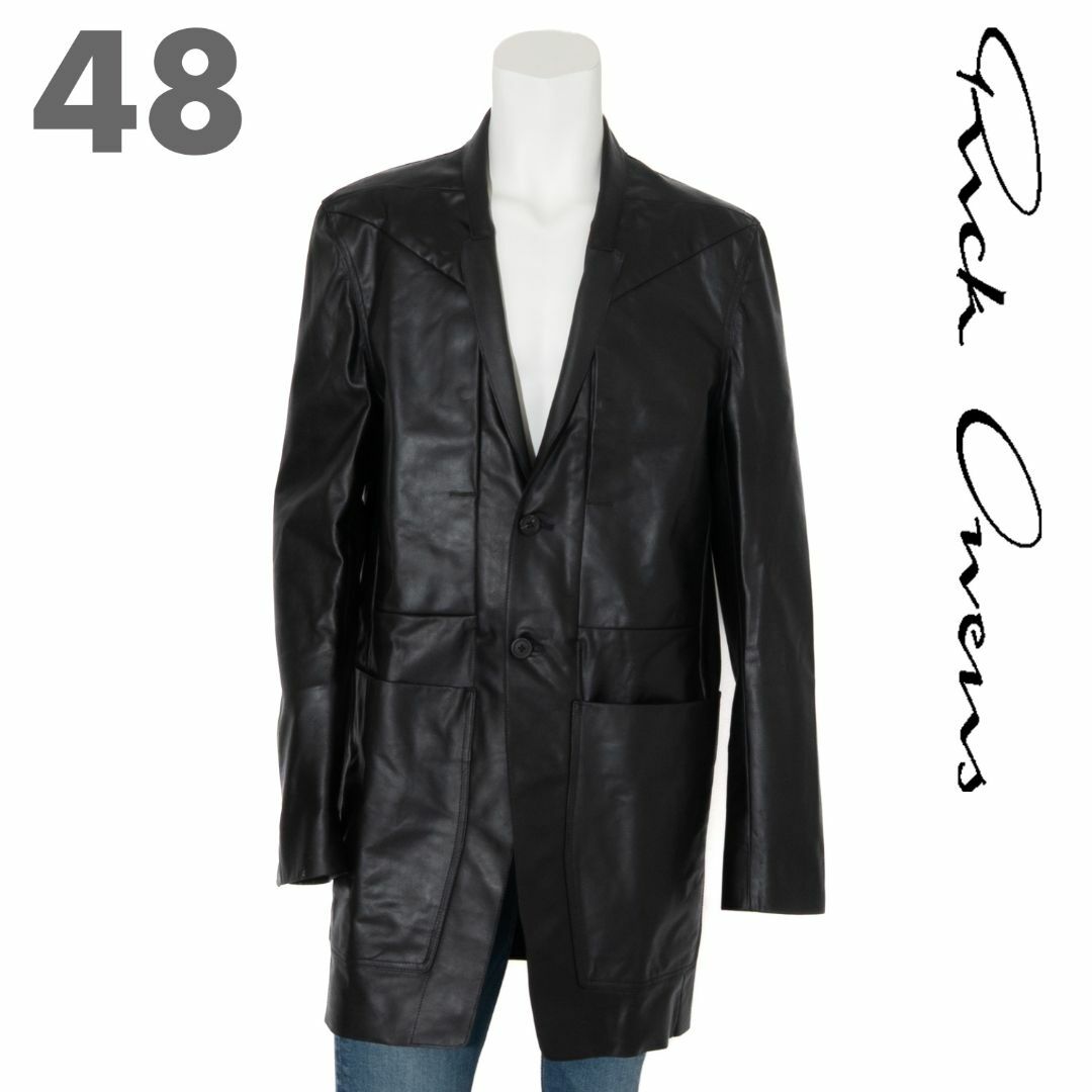 Rick Owens - 新品 Rick Owens Lido Leather Jacketの通販 by Rick Owens - 新品 Rick Owens Lido Leather Jacketの通販 by