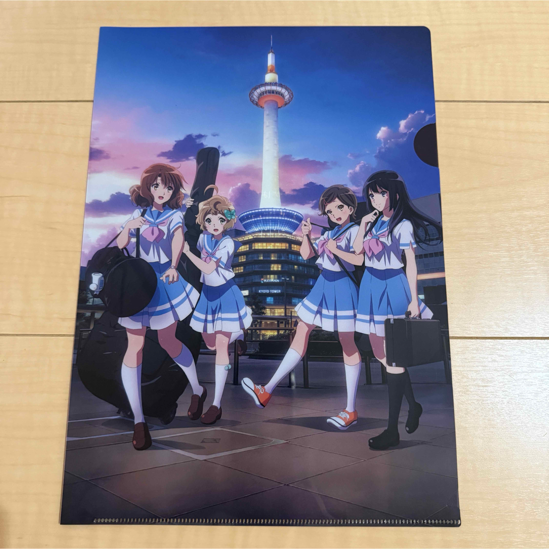 響け!ユーフォニアム 京都タワーホテルコラボクリアファイルの 響け!ユーフォニアム 京都タワーホテルコラボクリアファイルの