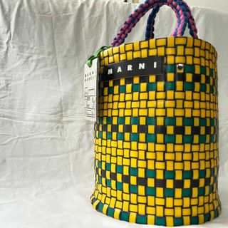 MARNI(かごバッグ/ストローバッグ ・ グリーン・カーキ/緑色系 MARNI(かごバッグ/ストローバッグ ・ グリーン・カーキ/緑色系
