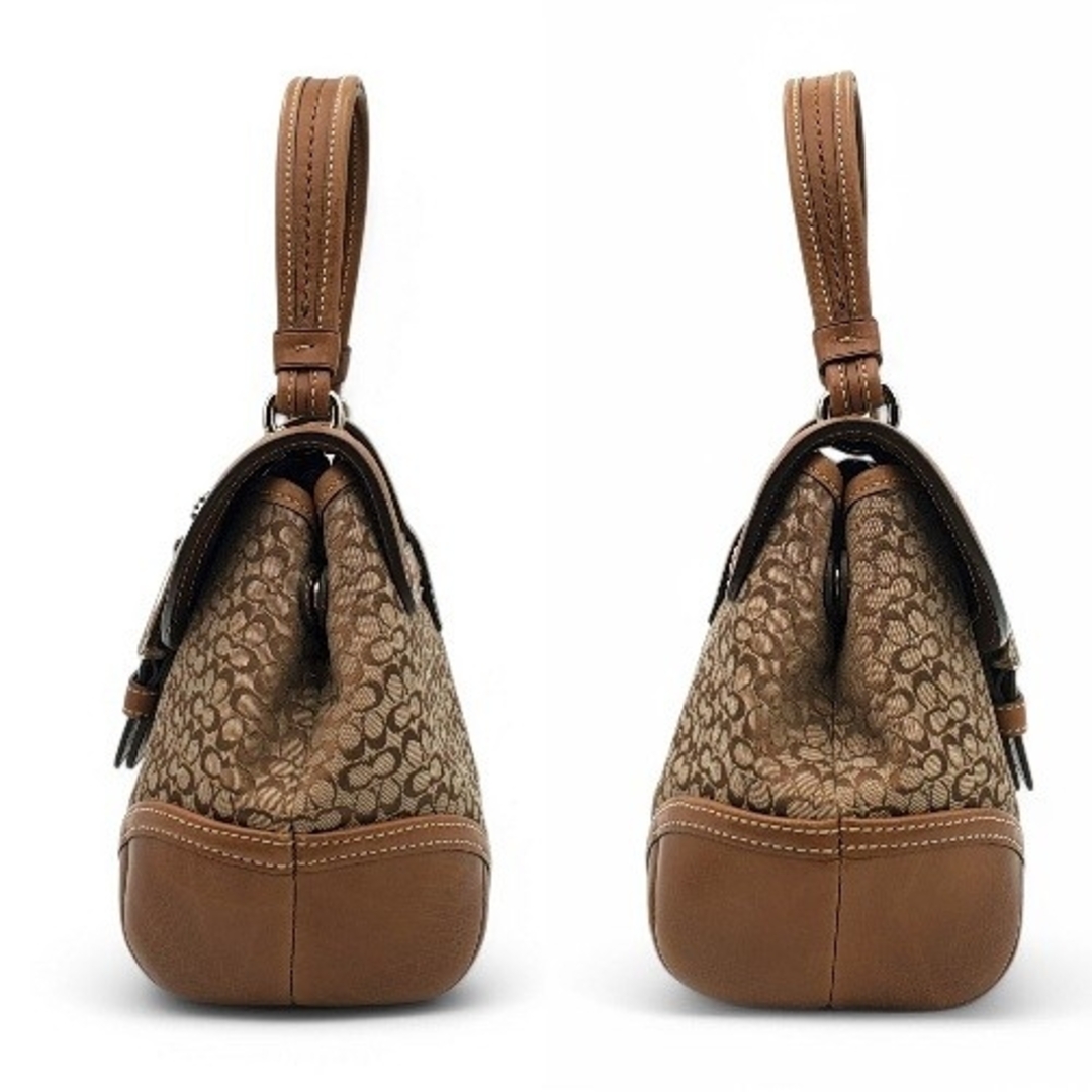 COACH - COACH コーチ ソーホー ハンドバッグ ミニシグネチャー COACH - COACH コーチ ソーホー ハンドバッグ ミニシグネチャー