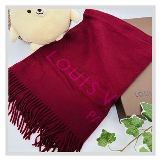 LOUIS VUITTON(マフラー/ショール ・ レッド/赤色系)のフリマ LOUIS VUITTON(マフラー/ショール ・ レッド/赤色系)のフリマ