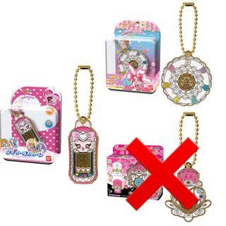 プリキュアオールスターズ変身ダイキャストチャーム&パッケージ  セット(キャラクターグッズ)