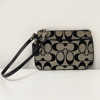 COACH - COACH 新品 未使用 ポーチ レディース 定番 6648 カーキ COACH - COACH 新品 未使用 ポーチ レディース 定番 6648 カーキ