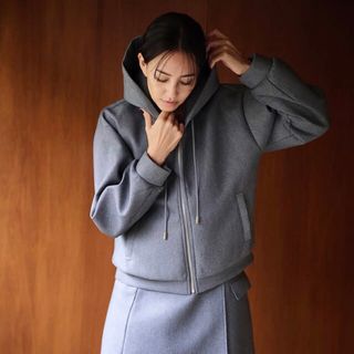 MASSE MENSCHマッセメンシュ ダブルジップ パーカーの通販 by MASSE MENSCHマッセメンシュ ダブルジップ パーカーの通販 by
