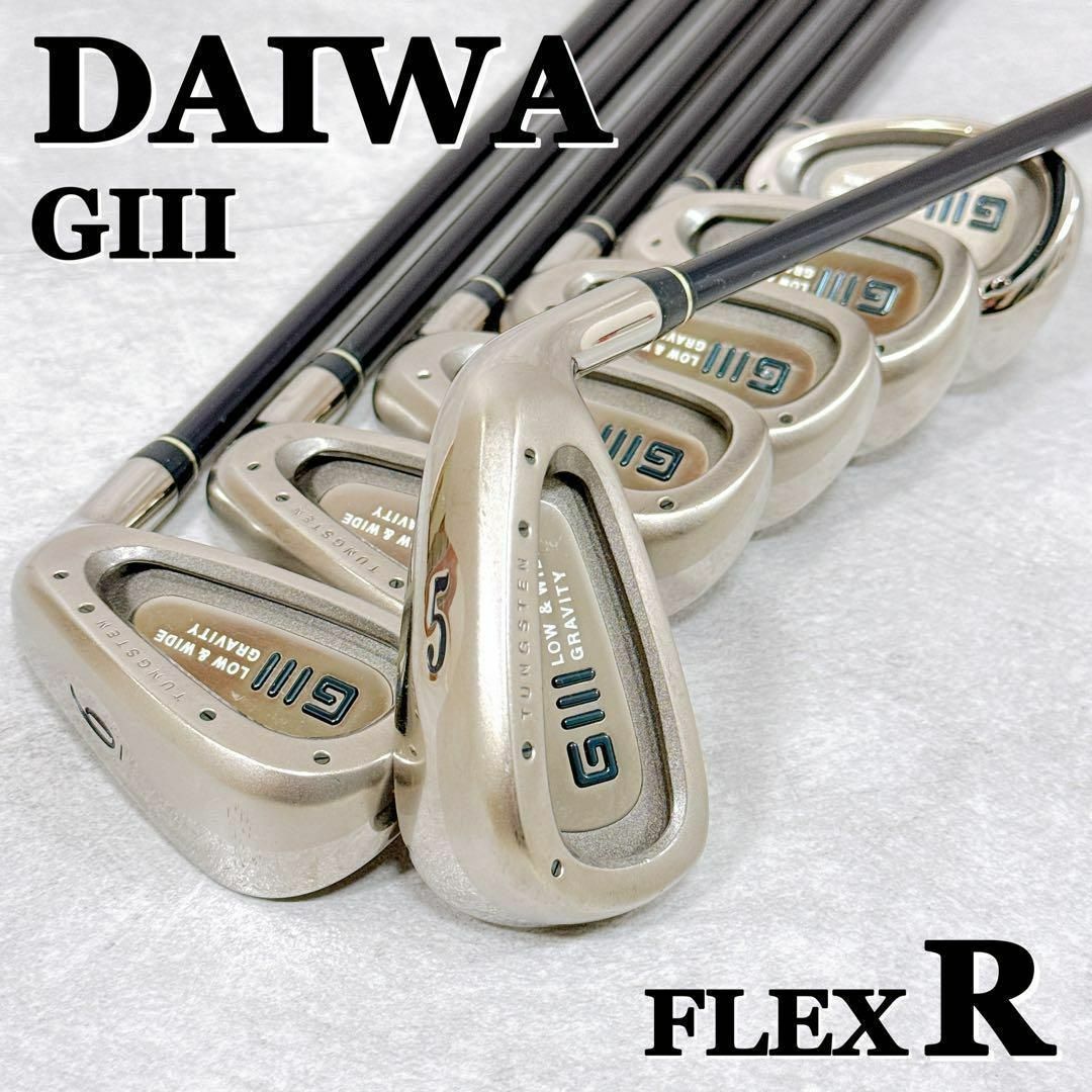 DAIWA - M542 DAIWA ダイワ GIII メンズゴルフ アイアンセット 7 DAIWA - M542 DAIWA ダイワ GIII メンズゴルフ アイアンセット 7