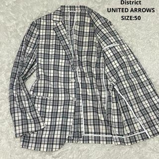 District United Arrows - AMC BRYAN EVENING ダブルジャケット District United Arrows - AMC BRYAN EVENING ダブルジャケット