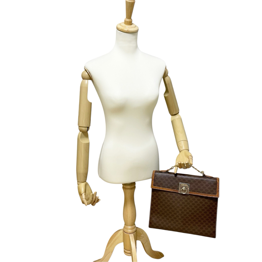 CELINE - ✨美品 CELINE セリーヌ ハンドバッグ マカダム柄 CELINE - ✨美品 CELINE セリーヌ ハンドバッグ マカダム柄