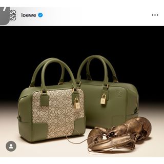 LOEWE - LOEWE ハンモック スモール ジャガード タン エクリュ LOEWE - LOEWE ハンモック スモール ジャガード タン エクリュ