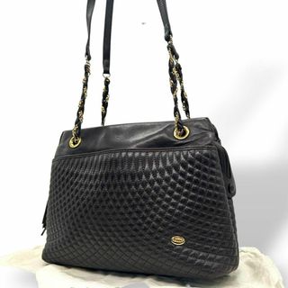 Bally - 【極美品】バリー 巾着ショルダーバッグ キャンバス Bally - 【極美品】バリー 巾着ショルダーバッグ キャンバス