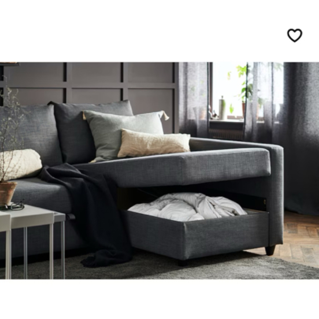 IKEA - 【美品】IKEA ソファベッド FRIHETEN フリーヘーテンの IKEA - 【美品】IKEA ソファベッド FRIHETEN フリーヘーテンの