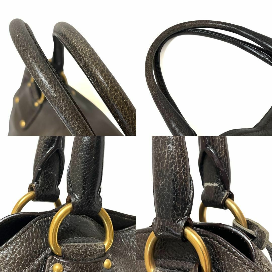 PRADA - PRADA プラダ トートバッグ ハンドバッグ 大容量 レザー PRADA - PRADA プラダ トートバッグ ハンドバッグ 大容量 レザー