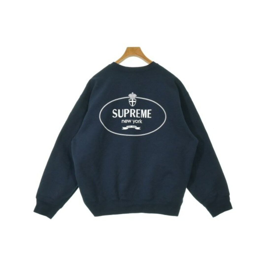 Supreme - Supreme シュプリーム スウェット L 紺 【古着 Supreme - Supreme シュプリーム スウェット L 紺 【古着