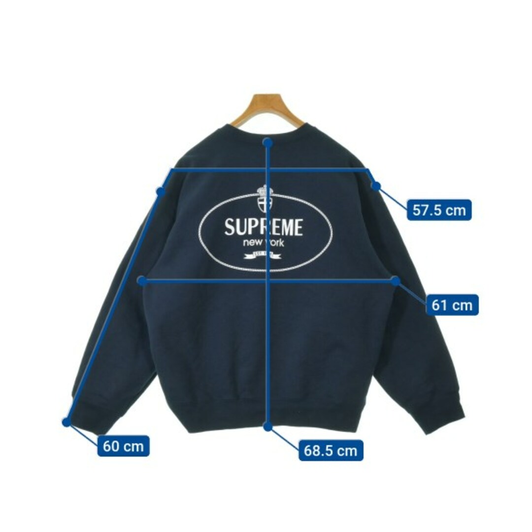 Supreme - Supreme シュプリーム スウェット L 紺 【古着 Supreme - Supreme シュプリーム スウェット L 紺 【古着