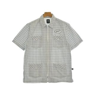 STUSSY - USA製【ステューシー】stussy ドル$マーク 総柄 半袖 STUSSY - USA製【ステューシー】stussy ドル$マーク 総柄 半袖