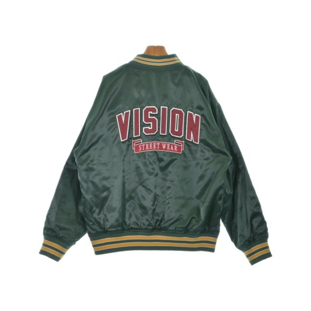 VISION STREET WEAR - VISION STREET WEAR スタジャン M 緑 VISION STREET WEAR - VISION STREET WEAR スタジャン M 緑