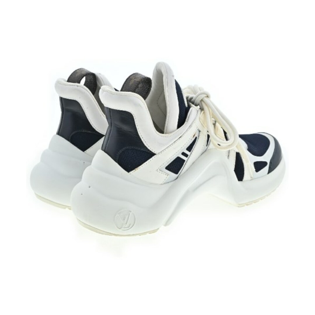 LOUIS VUITTON - LOUIS VUITTON スニーカー 39(25.5cm位) 白x黒 LOUIS VUITTON - LOUIS VUITTON スニーカー 39(25.5cm位) 白x黒
