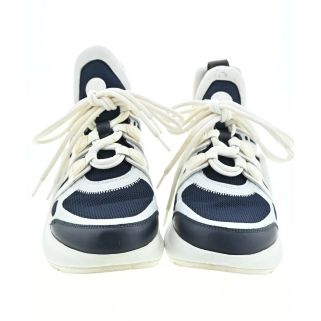 LOUIS VUITTON - LOUIS VUITTON スニーカー 39(25.5cm位) 白x黒 LOUIS VUITTON - LOUIS VUITTON スニーカー 39(25.5cm位) 白x黒
