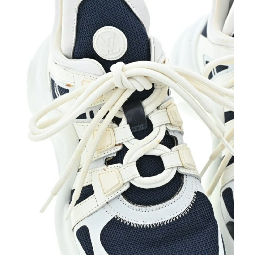 LOUIS VUITTON - LOUIS VUITTON スニーカー 39(25.5cm位) 白x黒 LOUIS VUITTON - LOUIS VUITTON スニーカー 39(25.5cm位) 白x黒