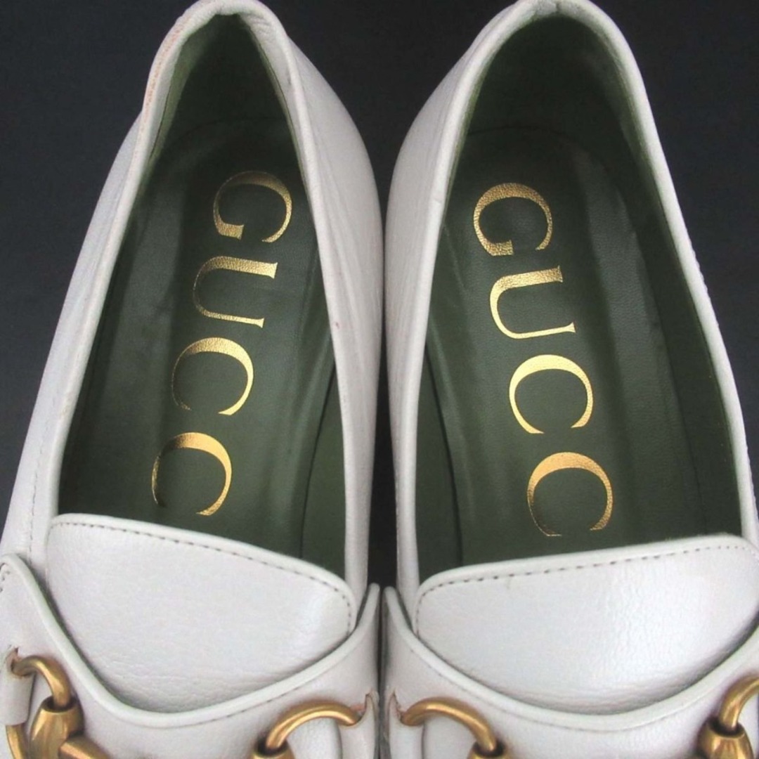 GUCCI - 美品 GUCCI グッチ レザー ホースビット GUCCI - 美品 GUCCI グッチ レザー ホースビット