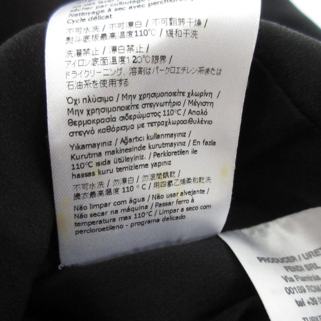 FENDI - 良品 FENDI フェンディ シルク100% ノースリーブ FENDI - 良品 FENDI フェンディ シルク100% ノースリーブ