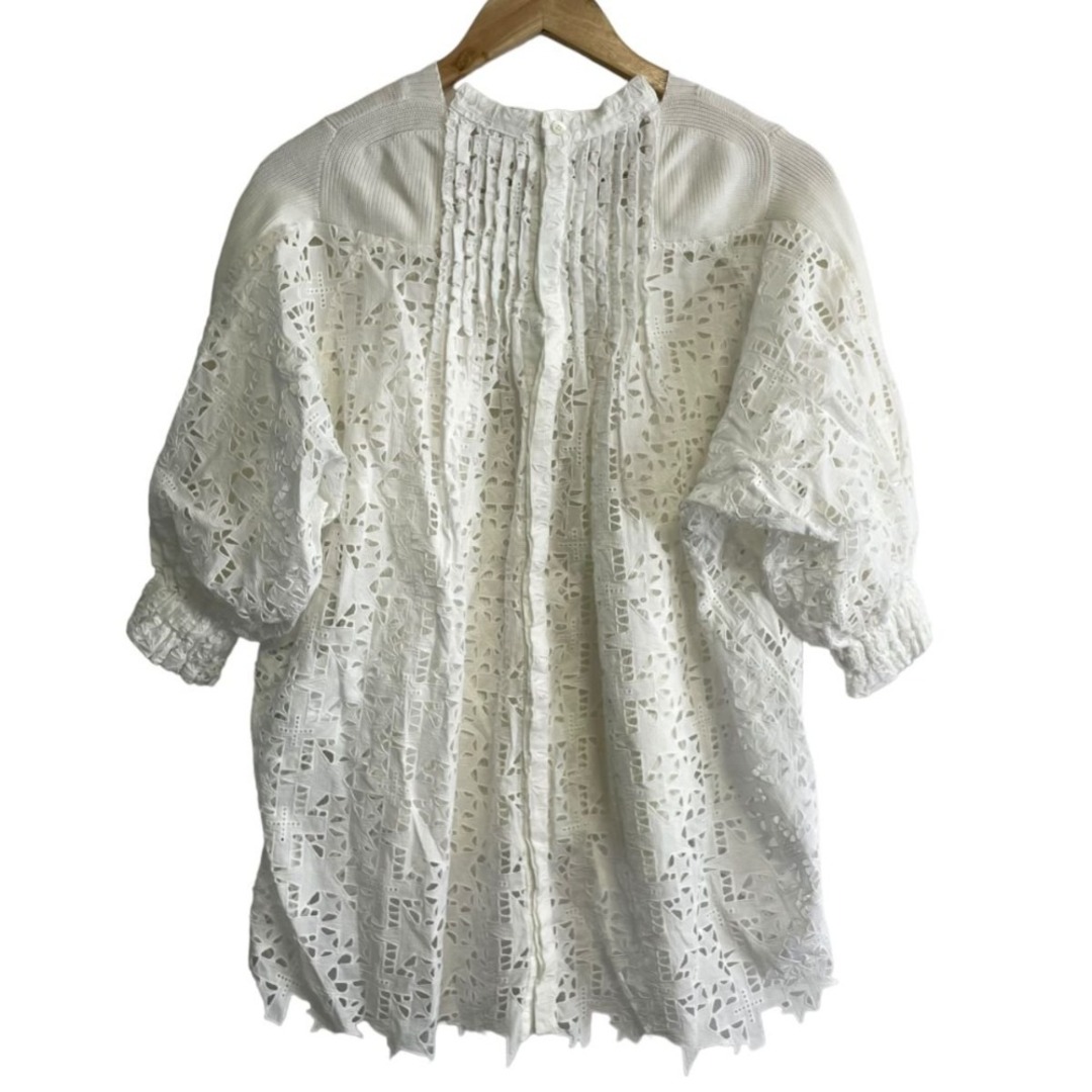 sacai - 美品 21SS sacai サカイ Embroidery Lace Knit Pullover sacai - 美品 21SS sacai サカイ Embroidery Lace Knit Pullover