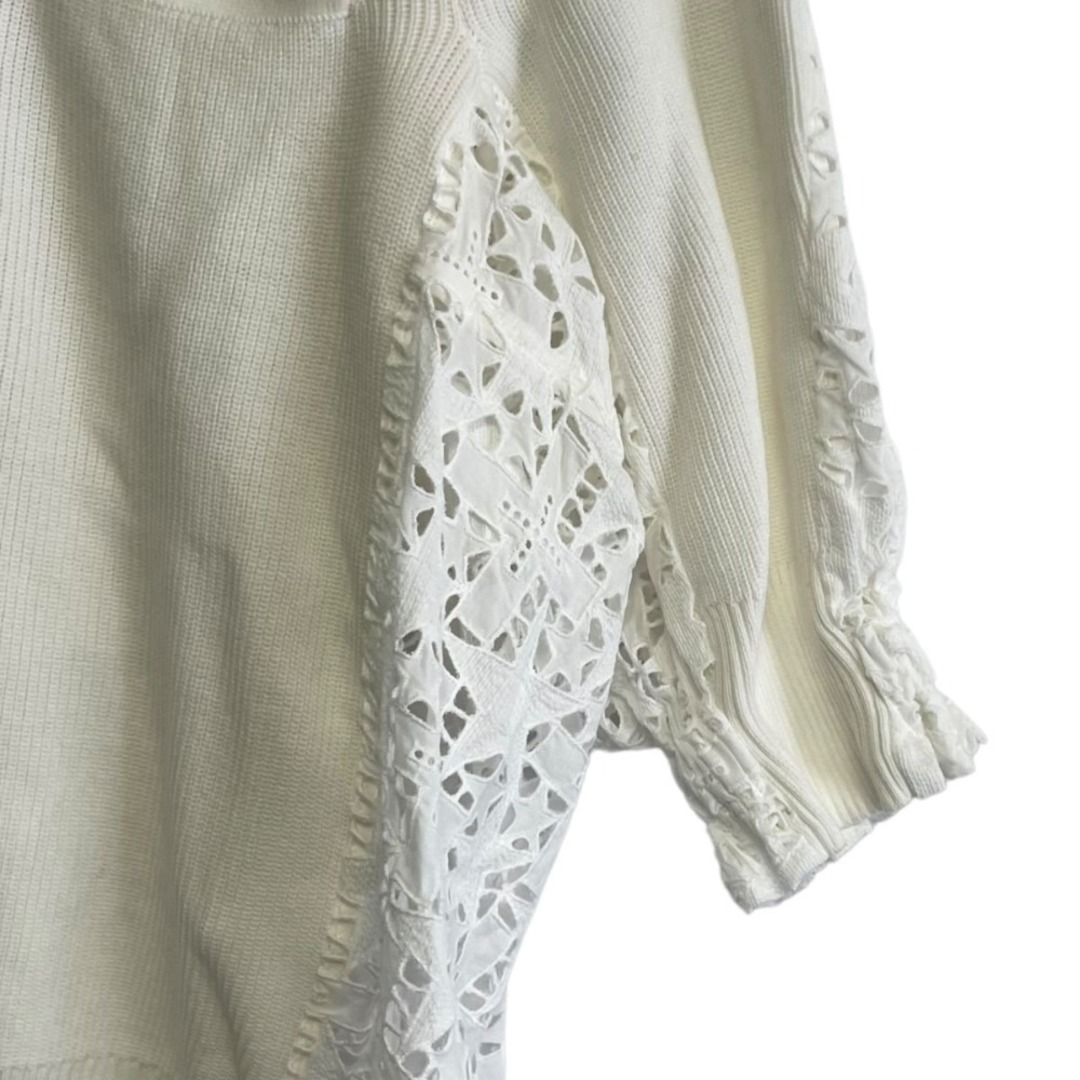 sacai - 美品 21SS sacai サカイ Embroidery Lace Knit Pullover sacai - 美品 21SS sacai サカイ Embroidery Lace Knit Pullover