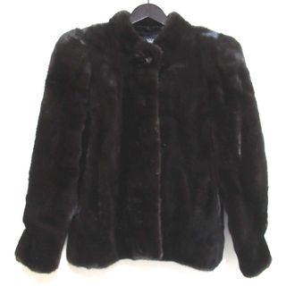 LANVIN - ランバン 毛皮コート LANVIN BLACKGLAMA ブラック LANVIN - ランバン 毛皮コート LANVIN BLACKGLAMA ブラック