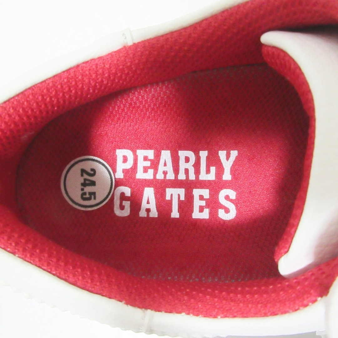 PEARLY GATES - 良品 PEARLY GATES パーリーゲイツ ロゴ刺繡 PEARLY GATES - 良品 PEARLY GATES パーリーゲイツ ロゴ刺繡