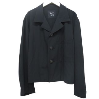 Y's - Y's(ワイズ) コート サイズ2 M レディース美品 - 黒 長袖 Y's - Y's(ワイズ) コート サイズ2 M レディース美品 - 黒 長袖