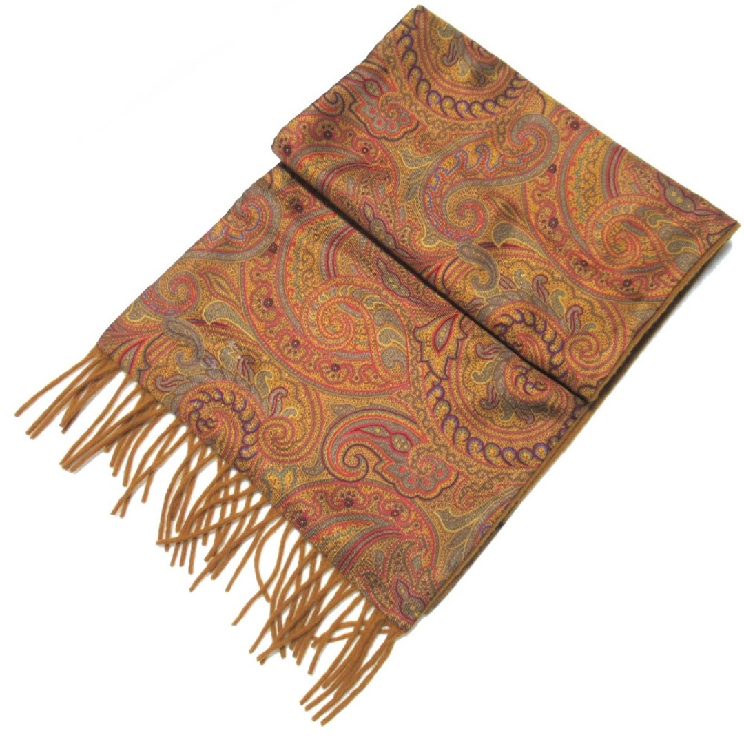 ETRO - 美品 ETRO エトロ ペイズリー柄 シルク×カシミヤ ETRO - 美品 ETRO エトロ ペイズリー柄 シルク×カシミヤ