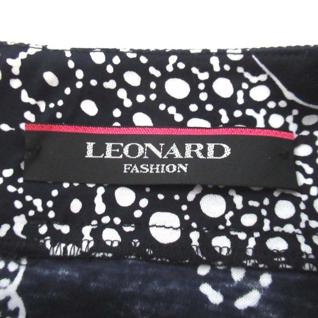 LEONARD - 美品 クリーニング済 LEONARD レオナール 総柄 LEONARD - 美品 クリーニング済 LEONARD レオナール 総柄
