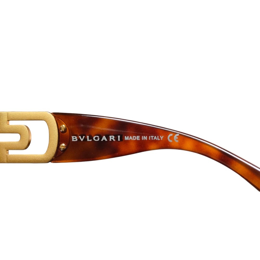 BVLGARI - 良品 BVLGARI ブルガリ べっ甲柄 ラインストーン セル BVLGARI - 良品 BVLGARI ブルガリ べっ甲柄 ラインストーン セル