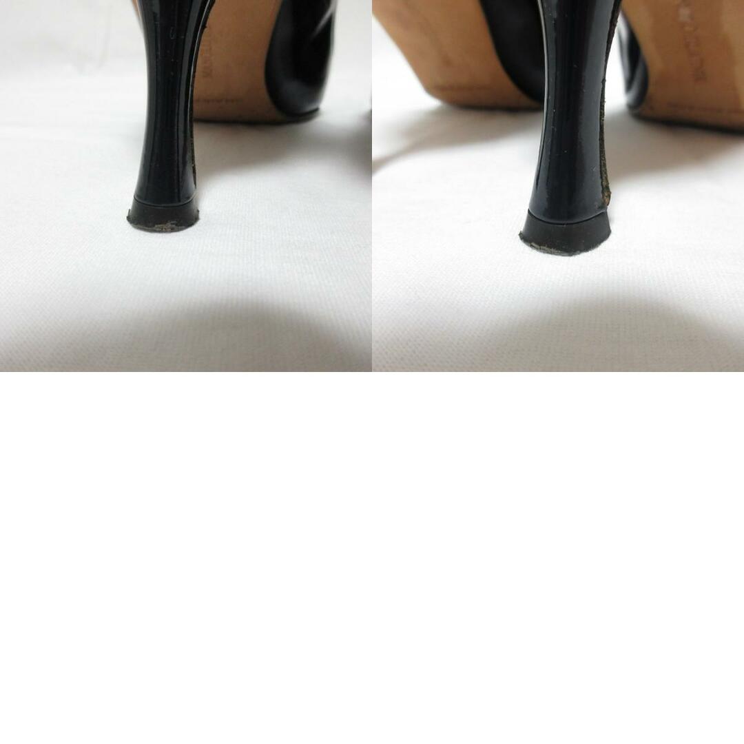 MANOLO BLAHNIK - 美品 MANOLO BLAHNIK マノロブラニク パテント MANOLO BLAHNIK - 美品 MANOLO BLAHNIK マノロブラニク パテント