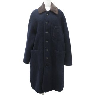 45rpm - 45R/45rpm カルゼヒッコリーコート 定価74800円 コート 45rpm - 45R/45rpm カルゼヒッコリーコート 定価74800円 コート