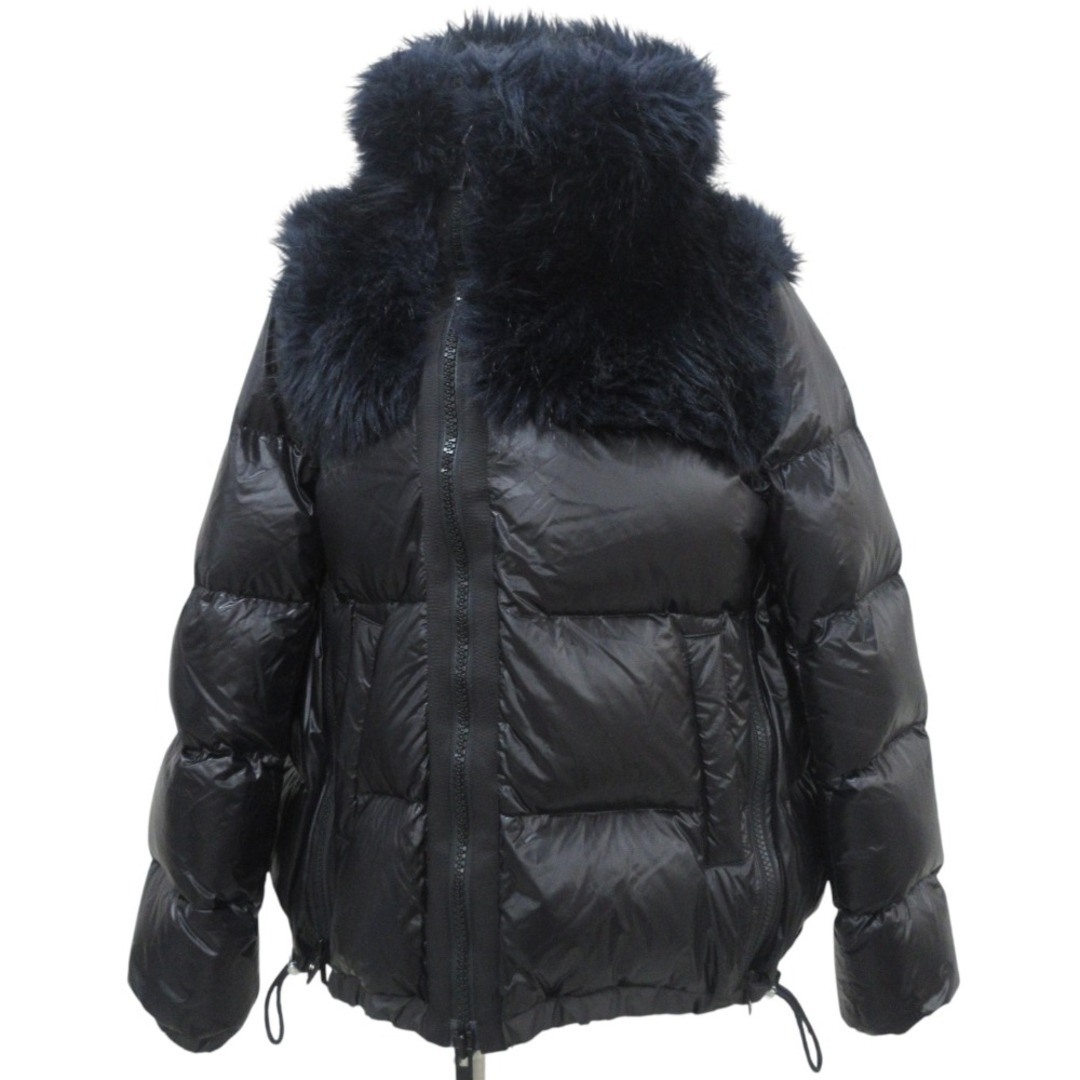 sacai - 美品 sacai サカイ フェイクボリュームファー ダウン sacai - 美品 sacai サカイ フェイクボリュームファー ダウン