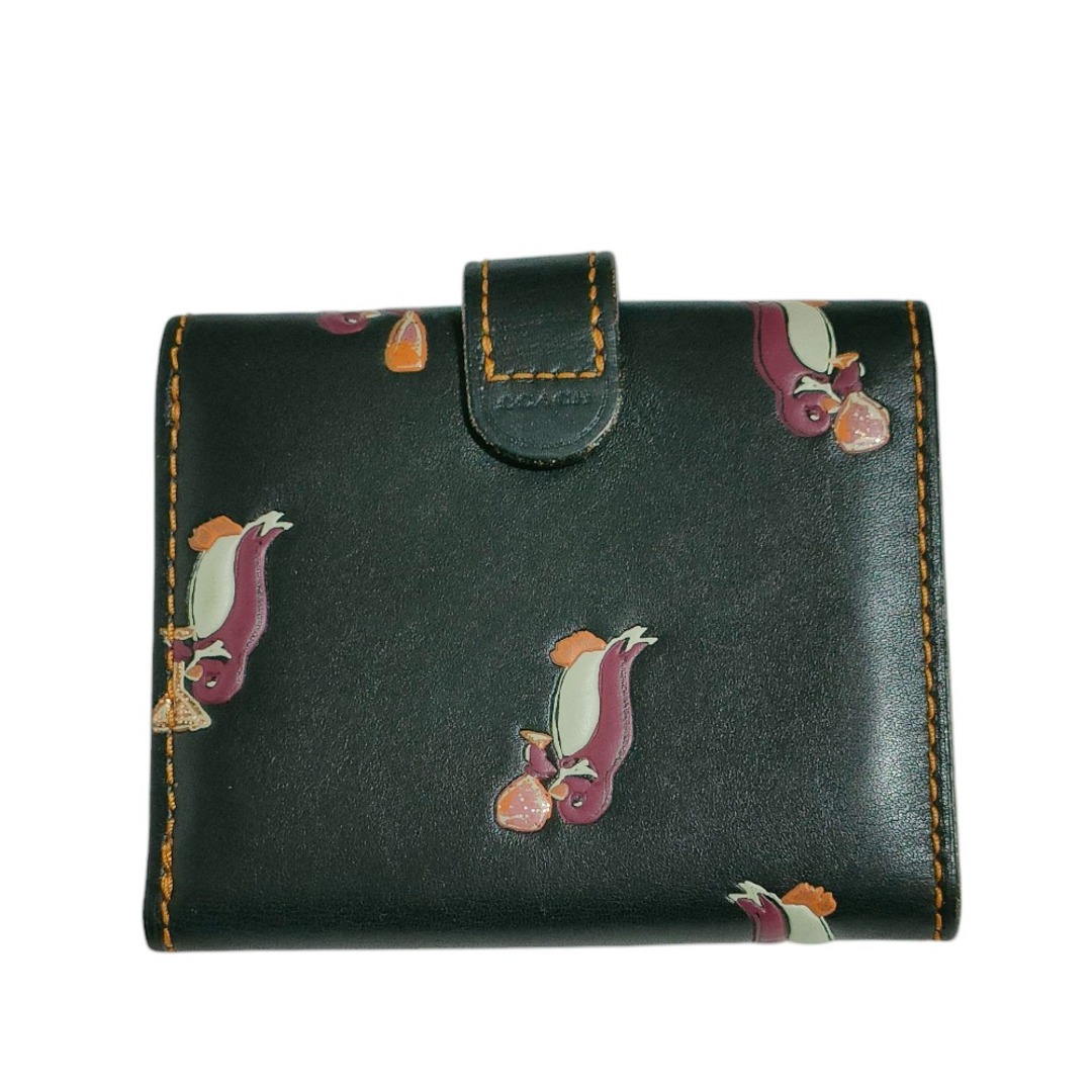 COACH - 美品 COACH コーチ グラブタンレザー ペンギン ロゴ型 COACH - 美品 COACH コーチ グラブタンレザー ペンギン ロゴ型