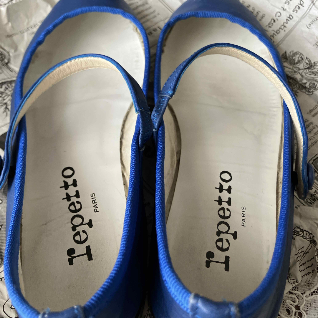 repetto - レペット ストラップ ブルー サイズ36の通販 by repetto - レペット ストラップ ブルー サイズ36の通販 by