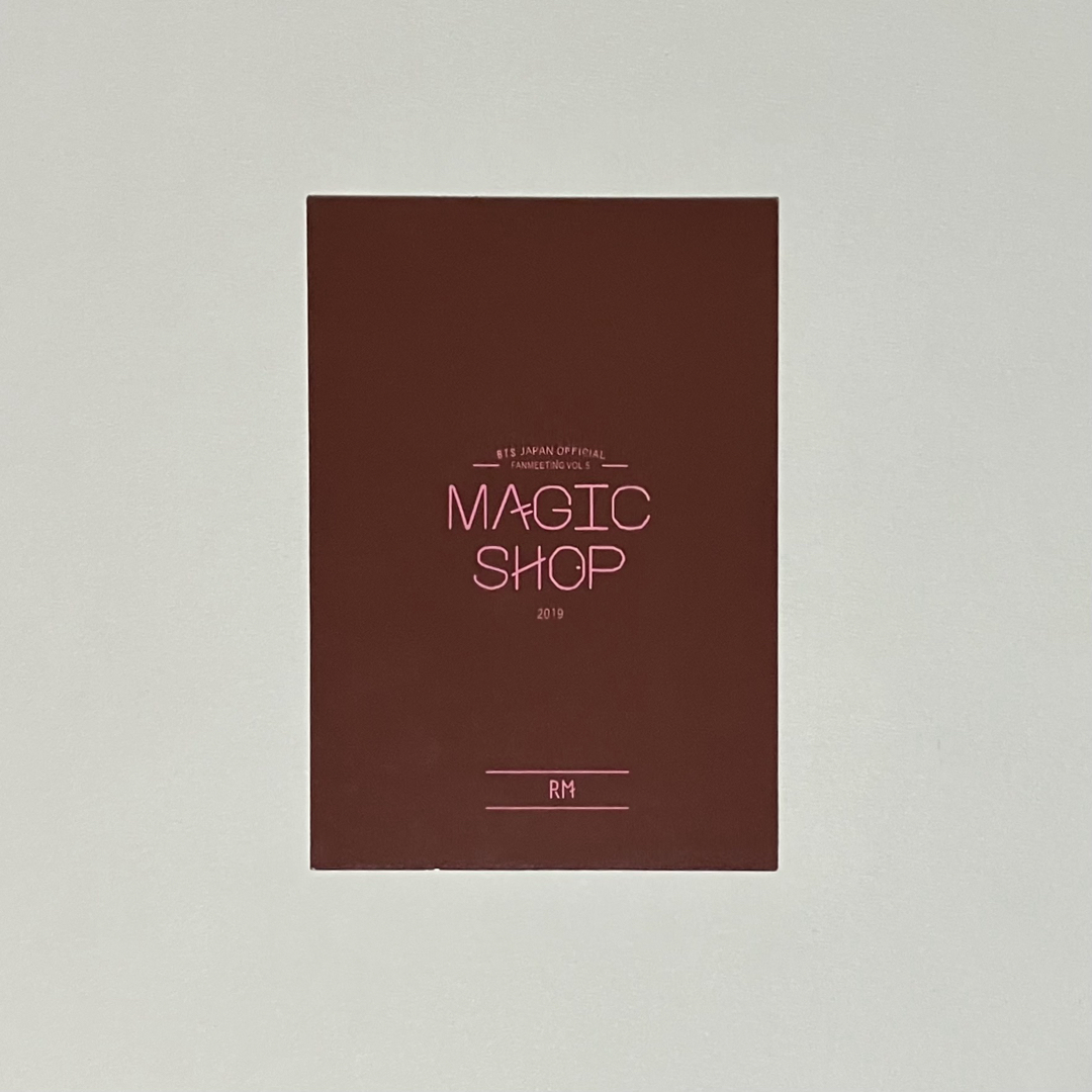 防弾少年団(BTS) - BTS MAGIC SHOP グッズ クリップボード 付属 防弾少年団(BTS) - BTS MAGIC SHOP グッズ クリップボード 付属